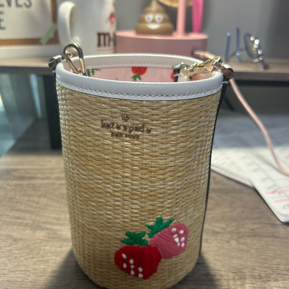 Kate spade strawberry basket purse